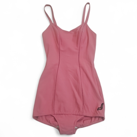Jantzen Other - Vintage 1960s Jantzen Pink Swimsuit Pinup Style Sz 14 Womens